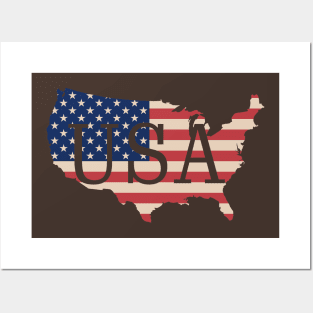 USA SVG USA SVG Posters and Art